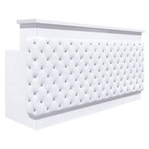 Whale Spa - Valentino Lux Tufted Reception Desk