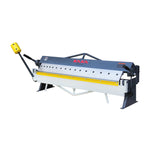 KAKA Industrial W-4816Z 48"x16" Pan and Box Brake, 16 Gauge Mild Steel, 1-135° Angle, Includes 16 Fingers - 173123