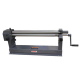 KAKA W01-2422 24" Slip Roll Machine, 22 Gauge Capacity, Sheet Metal Roller with Removable Rollers - 174002