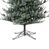 Park Hill Collection Tree Lot 12' Slim Blue Spruce Tree with LED Lights - XPQ90688
