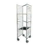 John Boos Mobile Front-Loading Bun Pan Rack with Welded Set-Up and Nesting Design - ABPR-1820-ZN