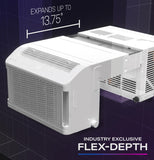 GE APPLIANCES PHNT10CC GE Profile ClearView(TM) ENERGY STAR(R) 10,300 BTU Inverter Smart Ultra Quiet Window Air Conditioner for Medium Rooms up to 450 sq. ft. - PHNT10CC-KT