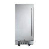 Avallon 15 Inch Wide 3.3 Cu.Ft. Energy Efficient Outdoor Approved Beverage Center with LED Lighting - AFR151SSODLH