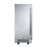 Avallon 15 Inch Wide 3.3 Cu.Ft. Energy Efficient Outdoor Approved Beverage Center with LED Lighting - AFR151SSODLH