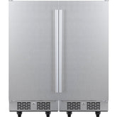 Avallon 30 Inch Wide 6.7 Cu. Ft. Outdoor Side by Side Refrigerator - AFR152ODSS - AFR152ODSS