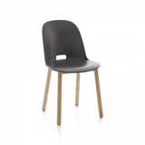 Emeco Alfi High Back Chair - ALFI18AHDARKBROWN