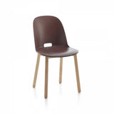 Emeco Alfi High Back Chair - ALFI18AHDARKBROWN