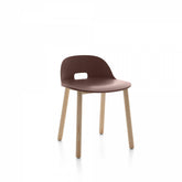 Emeco Alfi Low Back Chair - ALFI18ALDARKBROWN