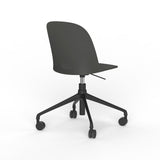 Emeco Alfi Work Swivel Chair - ALFISWVH4ABKBCDB