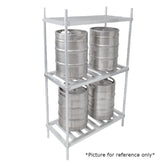 John Boos ALKR-2042 Keg Storage Rack - JBALKR2042