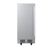 Avallon 15 Inch Wide 3.3 Cu. Ft. Outdoor Compact Refrigerator with LED Lighting and Left Swing Door Model AFR152SSODLH