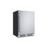 Avallon 24 Inch Wide 5.66 Cu. Ft. Built-In Compact Refrigerator with Right Hinge - AFR242SSRH - AFR242SSRH