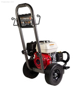 BE Power Equipment 2500 PSI 3.0 GPM Gas Pressure Washer with Honda GX200 Engine and General Triplex Pump - PowerGen USA - B2565HGS