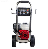 BE Power Equipment 2500 PSI 3.0 GPM Gas Pressure Washer with Honda GX200 Engine and General Triplex Pump - PowerGen USA - PE-2565HWSGENSP