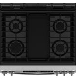 GE APPLIANCES GGS500PVSS GE(R) 30" Slide-In Front-Control Gas Range - GGS500PVSS-KT