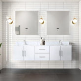 Geneva 72" x 22" Double Bath Vanity - Backyard Provider