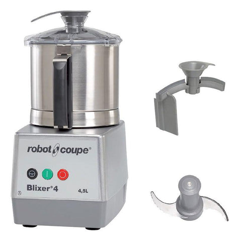 Robot Coupe Blixer 4 4.75 Qt. Single Speed Food Processor / Blender & Mixer - 1.5 Hp / 120v