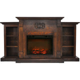 Cambridge Electric Mantel Fireplaces - CAMBR7233 1WAL