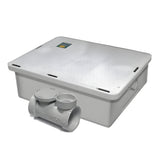 Canplas 25 GPM Low Profile Grease Interceptor - 50 lb. Capacity Min., 2" Connection - 3925A02LO