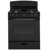 GE APPLIANCES JGBS30DEKBB GE(R) 30" Free-Standing Gas Range - JGBS30DEKBB-KT