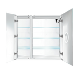 Krugg Svange 3636R 36" X 36" LED Bi-View Medicine Cabinet with Dimmer & Defogger SVANGE3636R - Backyard Provider