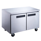 Chef AAA - Commercial 48" Undercounter Worktop Refrigerator 12.2 cu.ft. NSF - TUC48R