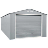 Duramax 12'x20' Imperial Metal Garage Light Gray w/Off White 50952 - Backyard Provider