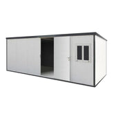 Duramax 13' x 10' Flat Roof Insulated Building 30832 - Backyard Provider