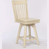 ECI Furniture Choices Slat Back Seat, Barstool Height Stool 2pcs - 0738-20-BS1