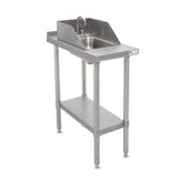John Boos EFT8-3015SSK-S Filler Table with Drop-In Sink - JBEFT83015SSKS