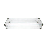 Elementi - Wind Screen Accessory for Granville, Hampton, and Sonoma Fire Tables OFG121-WS