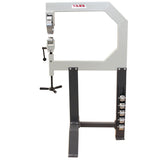 KAKA Industrial F1.2x710 28-Inch Throat English Wheel, Easy Operation Sheet Metal Forming with 6 Pieces Forming Wheels - 173221