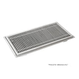 John Boos FTSG-1836 36" W x 18" D Floor Trough - JBFTSG1836