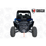 Can Am Commander / Maverick Full Glass Windshield - MA-COM-WS-GLS-BLK-Y