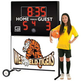Gared Sports Alphatec 78” x 52” Portable Scoreboard GS-MS3