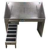 Groomer's Best 58 ADA Compliant Walk-Through Bath Tub w/ Lift & Slide ramp - GB-GB58WTADA-L