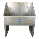 Groomer's Best Stainless Steel Dog Grooming Bath Tub - GB-GB36ST-L