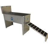 Groomer's Best Stainless Steel In-Line Dog Grooming Bath Tub - GB-GB48INT