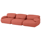 Herman Miller Luva Modular Three Seater Sofa - HER-GLR500LNRNFRZMD49