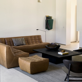 Ethnicraft N701 Leather Three Seater Sofa - ETH-20084