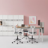 Herman Miller Sayl Stool - HER-AS7SA52PFN2BKC7BKBK3014