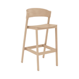 Muuto Cover Bar Stool - KNO-MUU-MCVRSTBW-OAK