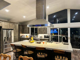 Proline Island Range Hood, 1200 CFM, Stainless Steel Finish, Outdoor Rated Finish option Proline - PLJI 102