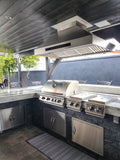 Proline Island Range Hood, 1200 CFM, Stainless Steel Finish, Outdoor Rated Finish option Proline - PLJI 102