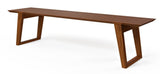 Kalon Studios Isometric Bench - Black Walnut - 113-W-S