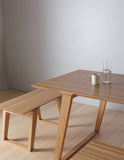 Kalon Studios Isometric Table - White Oak - 112-O-S