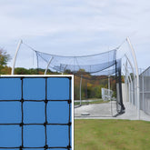 Jaypro Batting Tunnel Net - #42 - 2mm Twisted Poly Fiber - 1-3/4 in. Square Mesh 55 ft