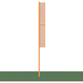 Jaypro Foul Poles - 20' - Softball (Collegiate) SBCFP-200