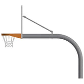 Jaypro Gooseneck Basketball System (4-1/2" Pole with 4' Offset) 72"W x 42"H Acrylic Backboard