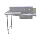 John BoosSoiled Straight 36" W x 30" D Dishtable, Pre-Rinse Sink - JDTS-20-36L